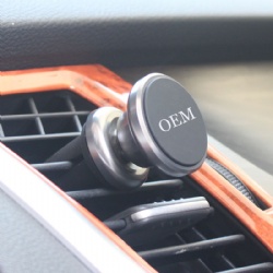 Aluminum Air Vent Magnetic Car Mount Holder